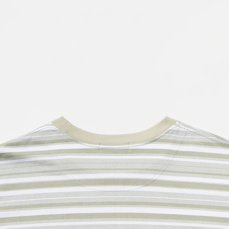 POLYPLOID   T SHIRT B ( セージ/ホワイト)