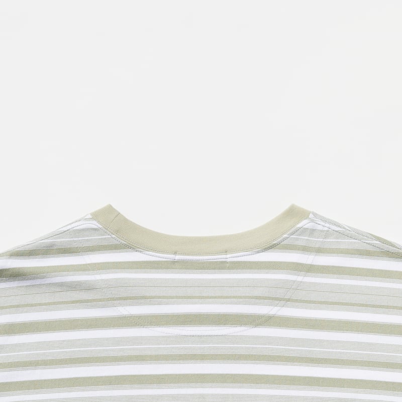 POLYPLOID T SHIRT B ( セージ/ホワイト) | UNKER