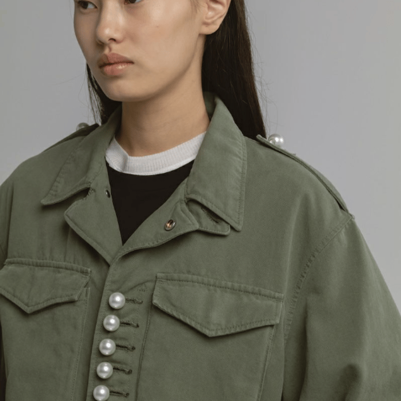 CINOH PEARL BUTTON M-43 FIELD JACKET | UNKER