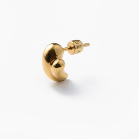 MARIA BLACK  Sagene Trail Stud Pierced Earring Pair - Yellow Gold
