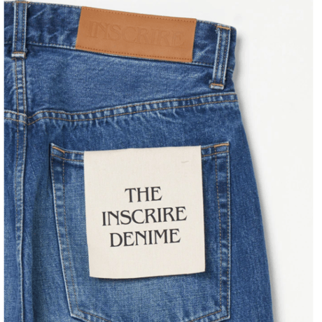 INSCRIRE   Wide Roll Up Straight
