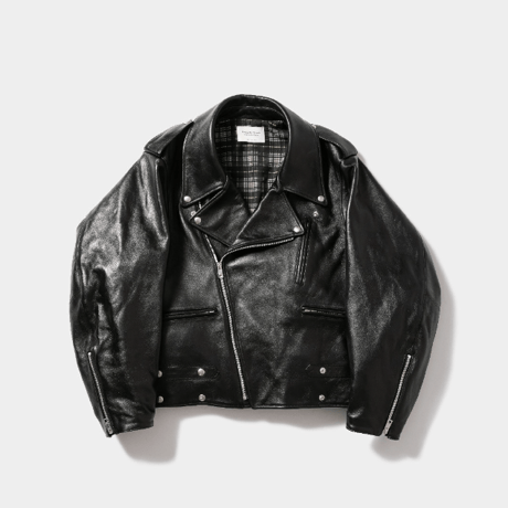 beautiful people　　double-end vintage leather riders jacket