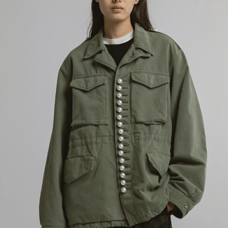 CINOH PEARL BUTTON M-43 FIELD JACKET | UNKER
