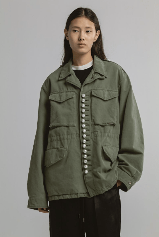 CINOH PEARL BUTTON M-43 FIELD JACKET | UNKER