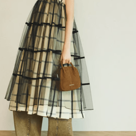 MAISON SPCIAL  Wide Strap Boston Bag