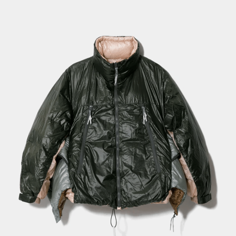 beautiful people NANGA multilayering down vest