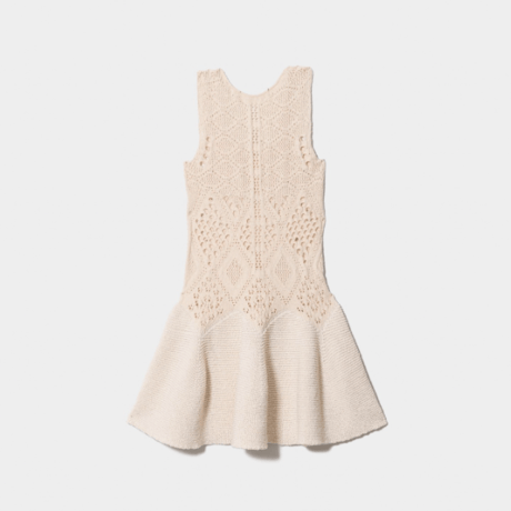 beautiful people   stretchy lace knitted tunic top