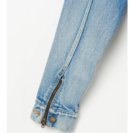 INSCRIRE    Used Denim Zip Jacket
