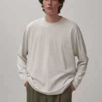 ATON   SUVIN60/2 | OVERSIZED LONG SLEEVE T-SHIRT