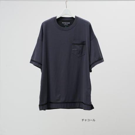 FACETASM        CURVY SLIT BIG TEE