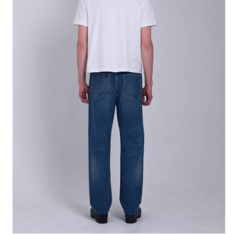 TANAKA   STRAIGHT JEAN TROUSERS - VINTAGE BLUE