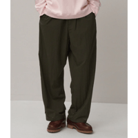 ATON    MAT AIRLY NYLON | WIDE PANTS