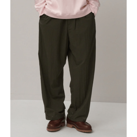 ATON    MAT AIRLY NYLON | WIDE PANTS