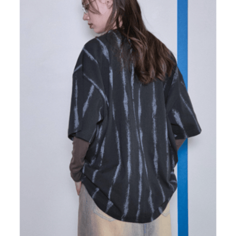 Maison Special  MINDQUAKE Logo Oversized T-shirt
