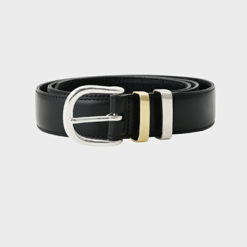 CULLNI 黒レザーベルト CULLNI 黒レザーベルト