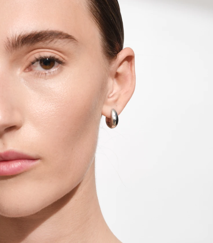 【未着用】TOMWOOD ピアス　シルバー925 Ice Hoop Small TOM WOOD ピアス 「TOMWOOD」ice hoop small アイスフープ