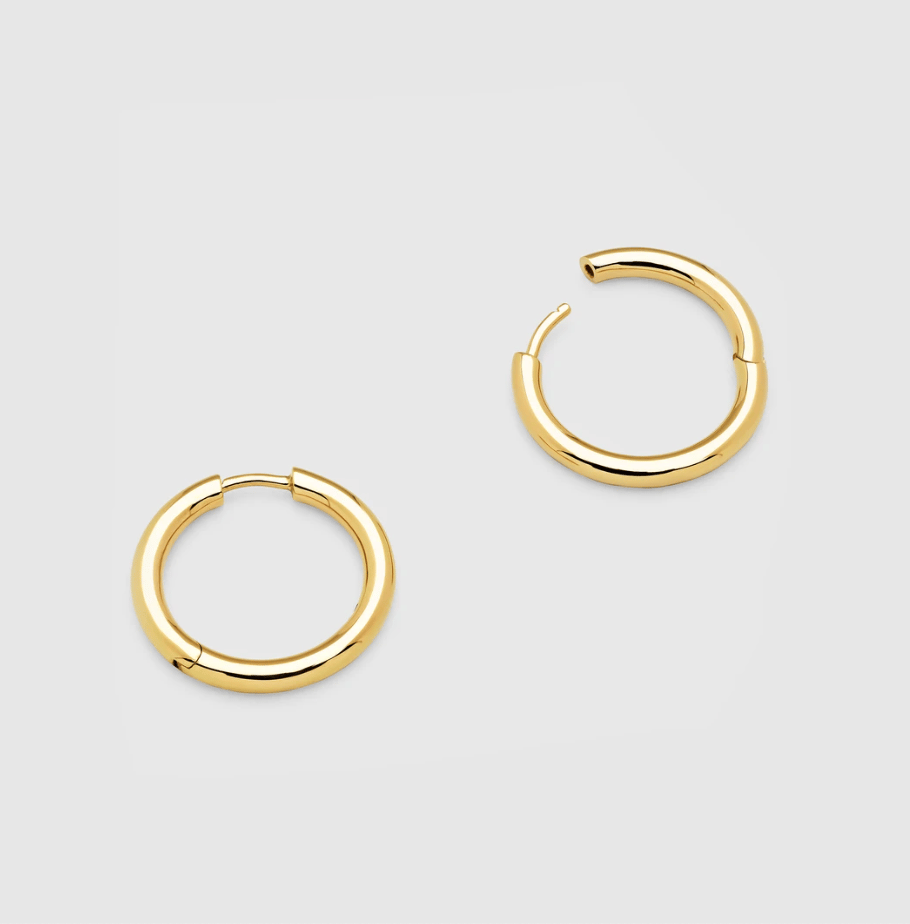 TOM WOOD Classic Hoops Medium (Gold) | UNKER