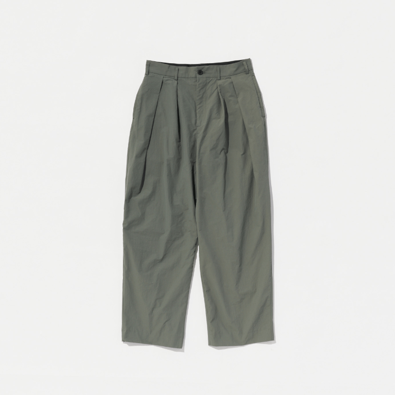 POLYPLOID WIDE TAPERED PANTS B | UNKER