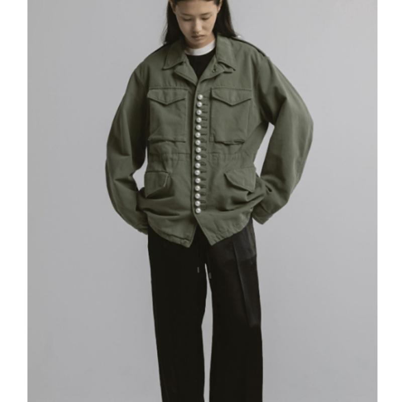 CINOH PEARL BUTTON M-43 FIELD JACKET | UNKER