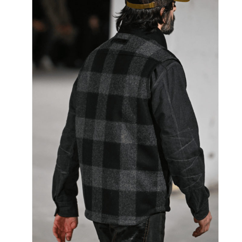 JUNYA WATANABE MAN FILSON」W-NAME WOOL × LEATH