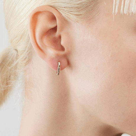 MARIA BLACK  Palads Pierced Earring - Silver