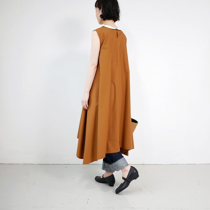 イタリア製 定価8万 マリン柄シルキーとろみワンピース EarlyAutumn-SALE 袖開き リボン付き ドット ワンピース le reve