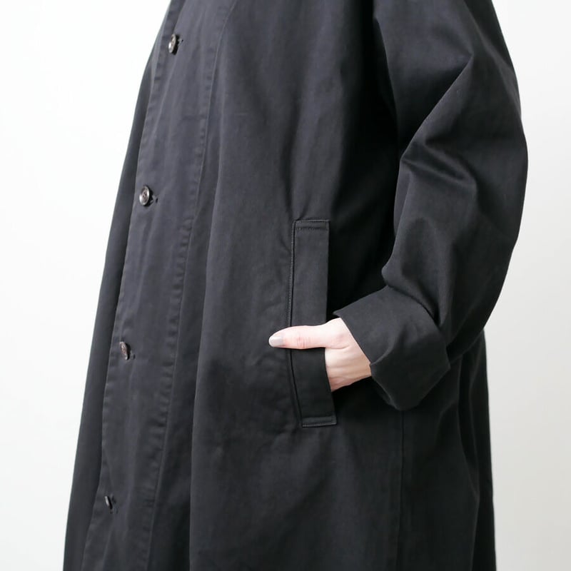 HARVESTY| ハーベスティ |チノクロス オーバーコート|size 1 HARVESTY| ハーベスティ |チノクロス オーバーコート|size 1