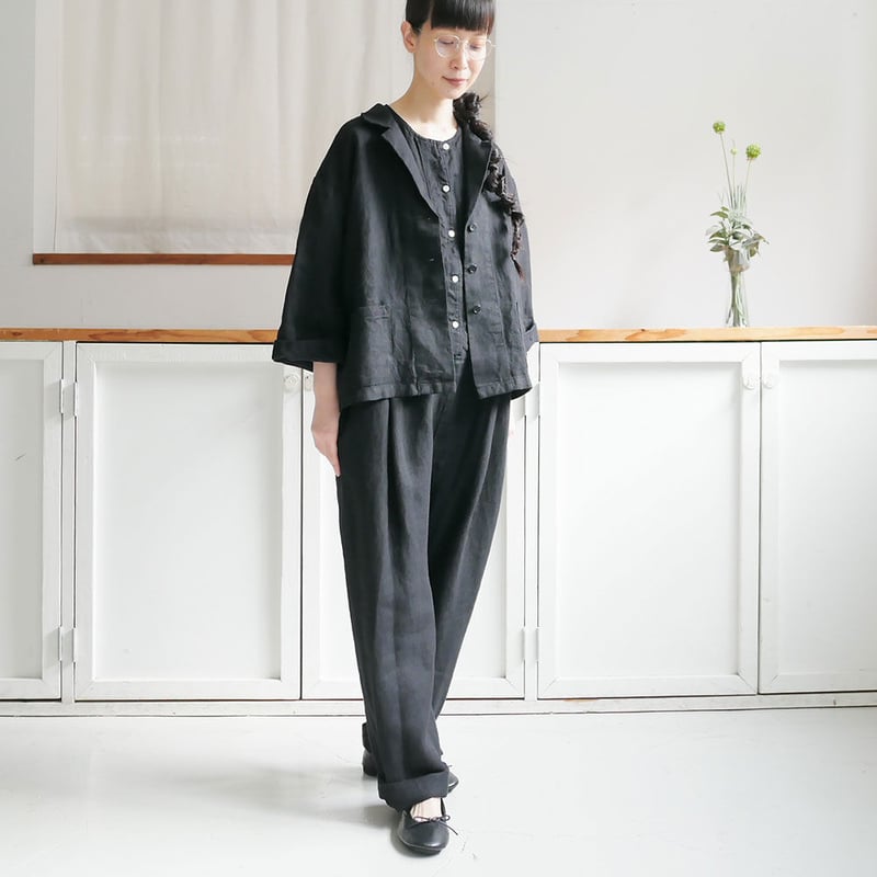 Si-Si-Si comfort｜スースースーコンフォート ｜ヘヴィリネンVネック