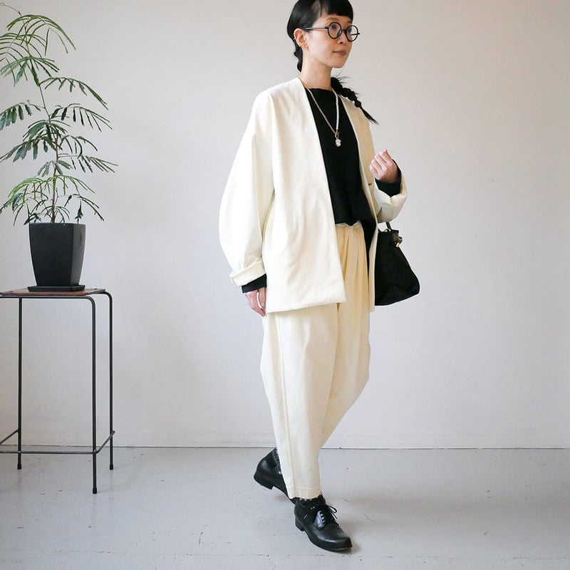 FIRMUM｜フィルマム｜ポリエステル・経編コーデュロイ カーディガン