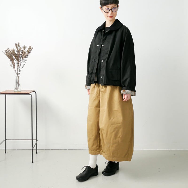dahl'ia| ダリア ｜コットン パラフィンショートコート ｜DCO