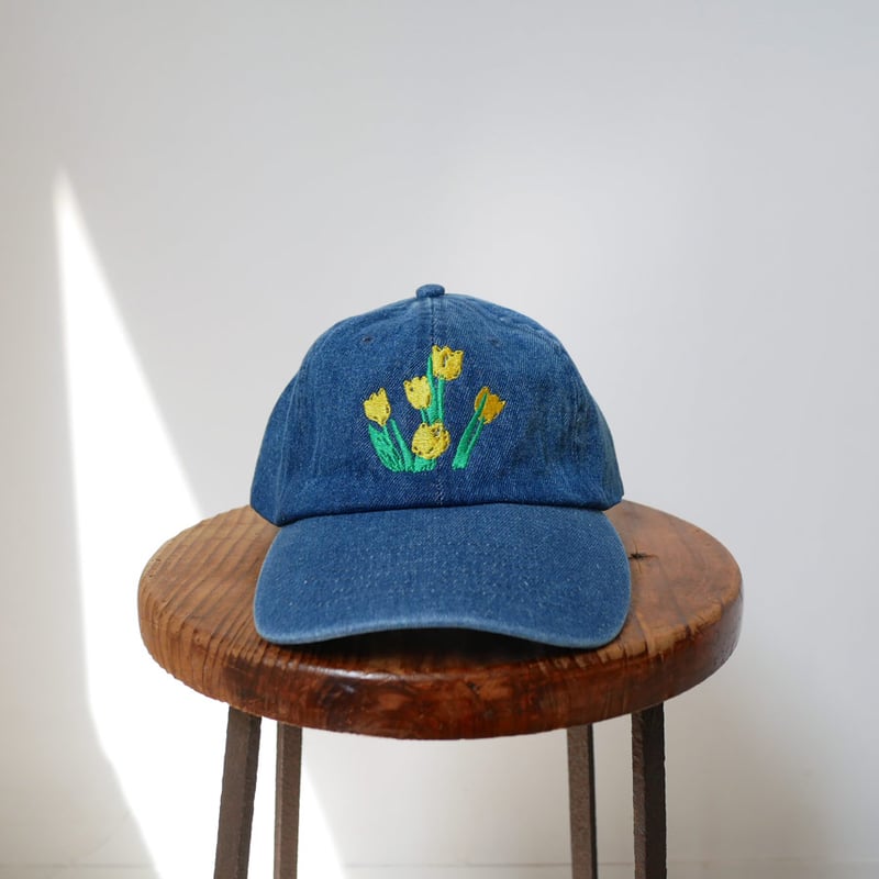 しんご｜チューリップCAP｜DENIM | GOUACHE FUKUOKA