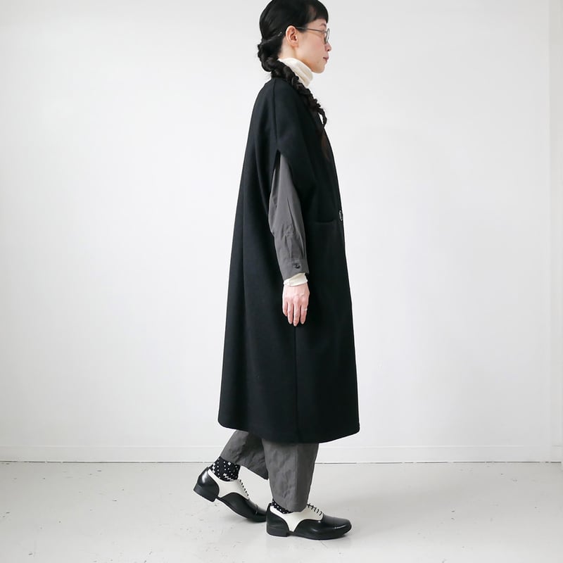 SI-HIRAI｜スーヒライ｜コクーン ROBE｜CHAW25-5017｜BLACK | G