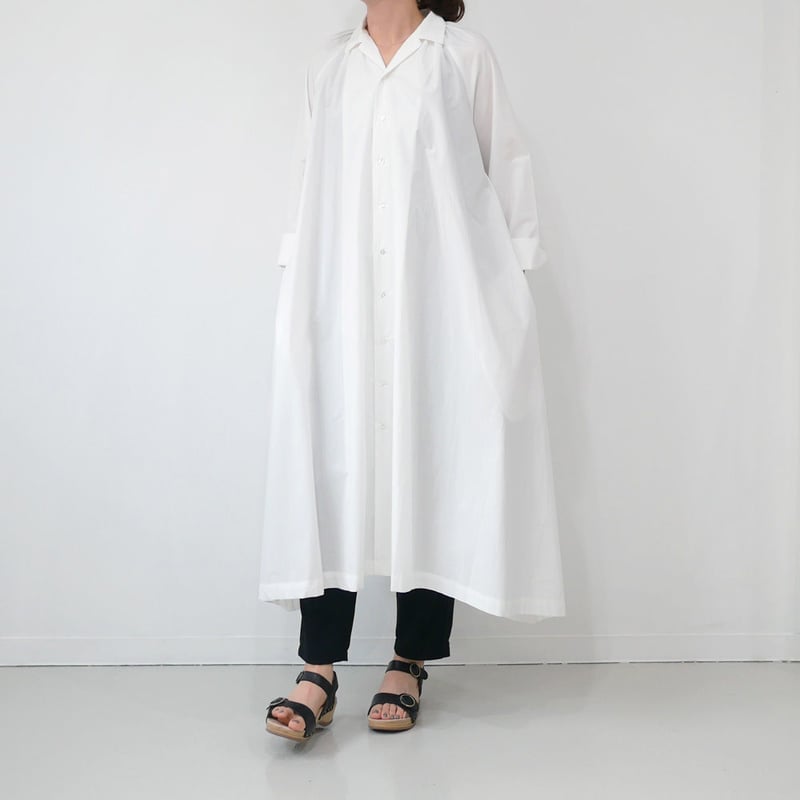 THE FACTORY ザ・ファクトリー タイプライター ギャザーワンピース