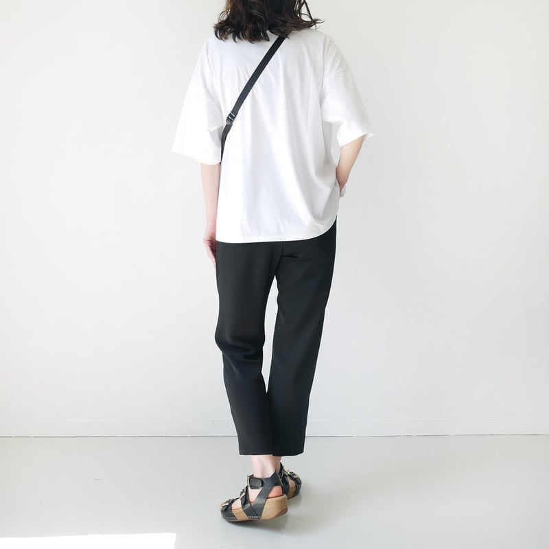 SACRA｜サクラ｜COMPACT FINE COTTON TOPS｜ファインコットン Tシャ