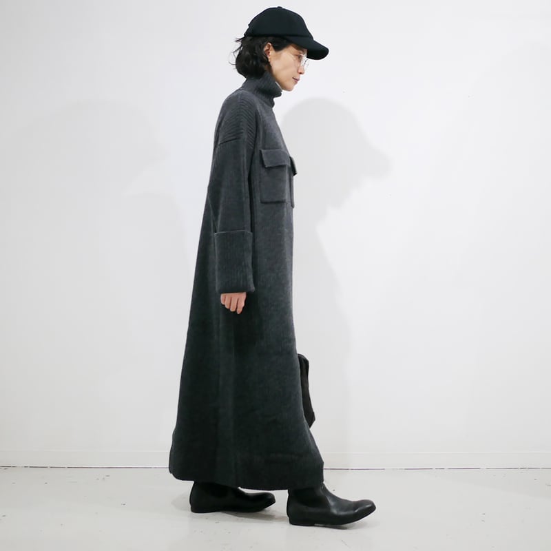SACRA｜サクラ ｜EX.FINE LAMBWOOL RIB OP｜125630041｜CH
