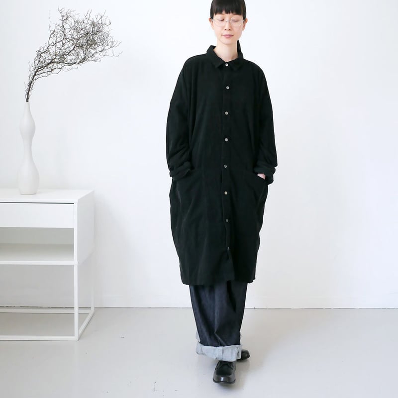 UNIVERSAL TISSU コーデュロイ長袖シャツ UNIVERSAL TISSUE ユニヴァーサルティシュ｜ 東炊きコーデュロイ