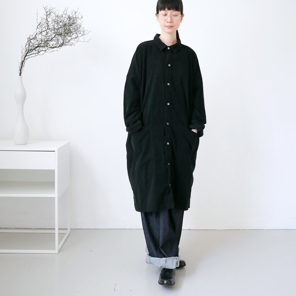 UNIVERSAL TISSU コーデュロイ長袖シャツ UNIVERD72 / ユニバード72 41263 PRINT CORDUROY SHIRT(NATIVE