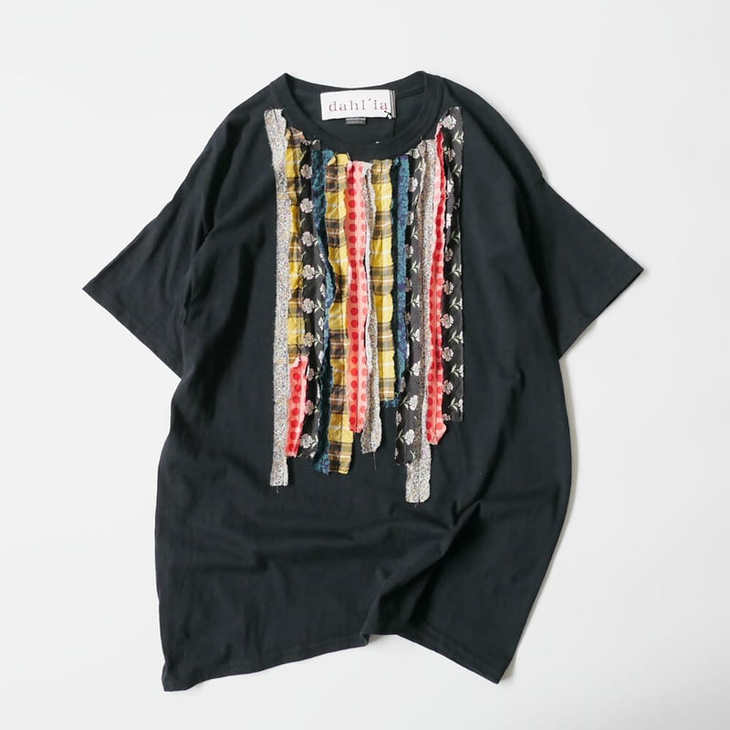 dahl'ia ｜ダリア ｜デコレーション・リメイクTシャツ｜HD-100