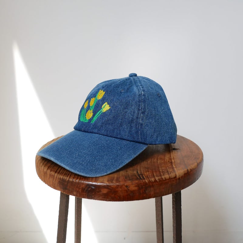 しんご｜チューリップCAP｜DENIM | GOUACHE FUKUOKA