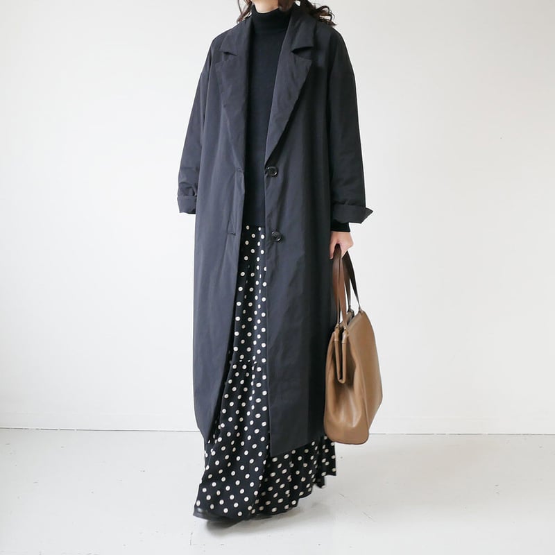 SACRA｜サクラ｜PADDING COAT パディングコート｜BLACK｜ | GOUACH