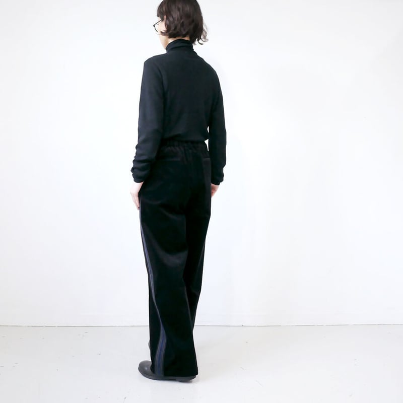 COOHEM| コーヘン | KNIT SIDELINE CORDUROY PANTS｜サイド