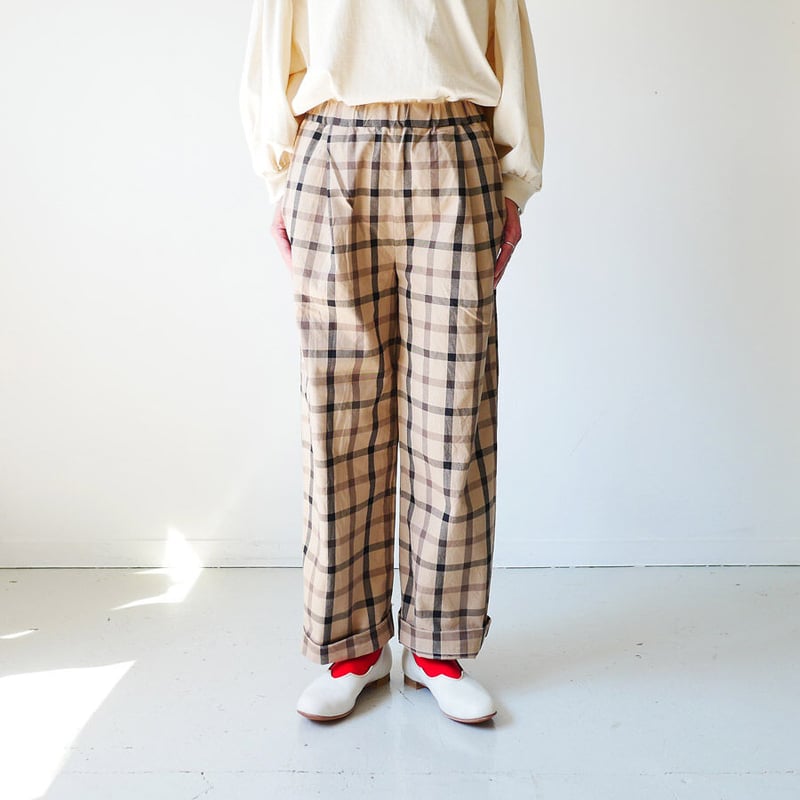 UNIVERSAL SEVEN ｜ユニヴァーサルセブン｜高密度ツイル チェック