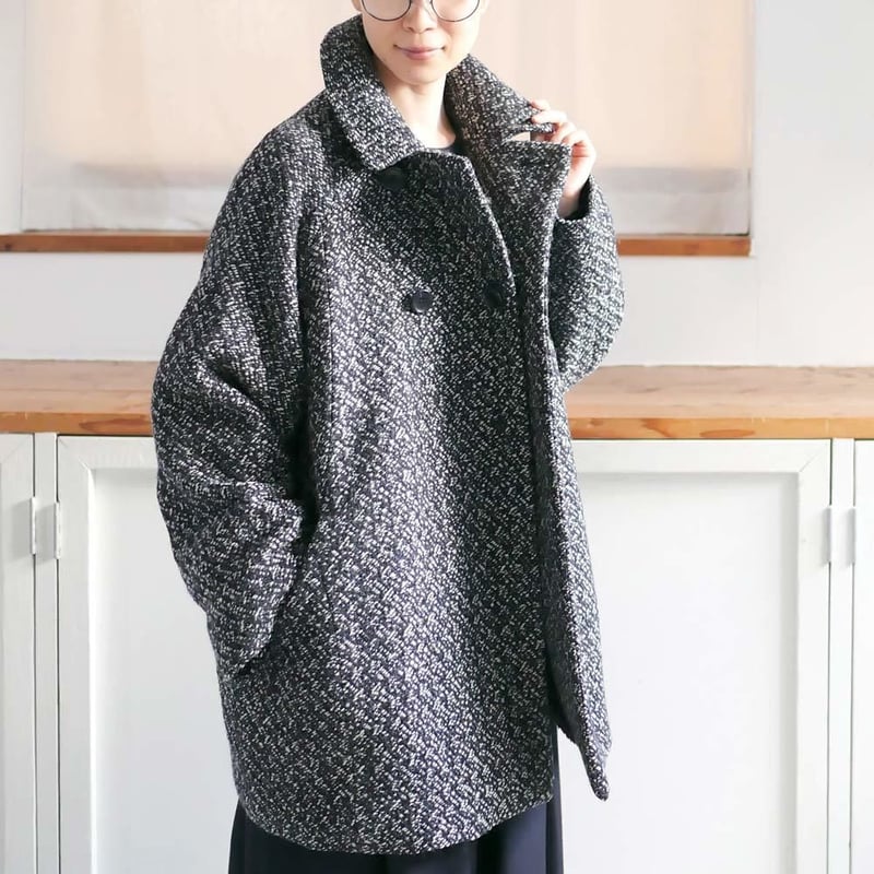 BLUEBLUEJAPAN｜ブルーブルージャパン｜ユキフブキウール ダブル