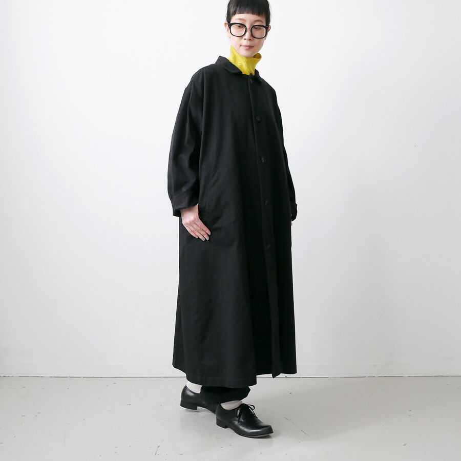 HARVESTY| ハーベスティ |チノクロス オーバーコート|size 1 HARVESTY| ハーベスティ |チノクロス オーバーコート|size 1