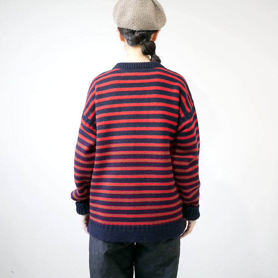 完売品　＜dahl'ia＞ノルディックボーダー ニット トップス 完売品＜dahl'ia＞ノルディックボーダー ニット トップス