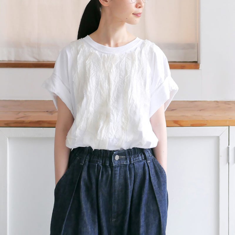 【Dahlia ダリア】デコレーションT 楽天市場】dahl'ia(ダリア) デコレーション リメイクTシャツ(HD