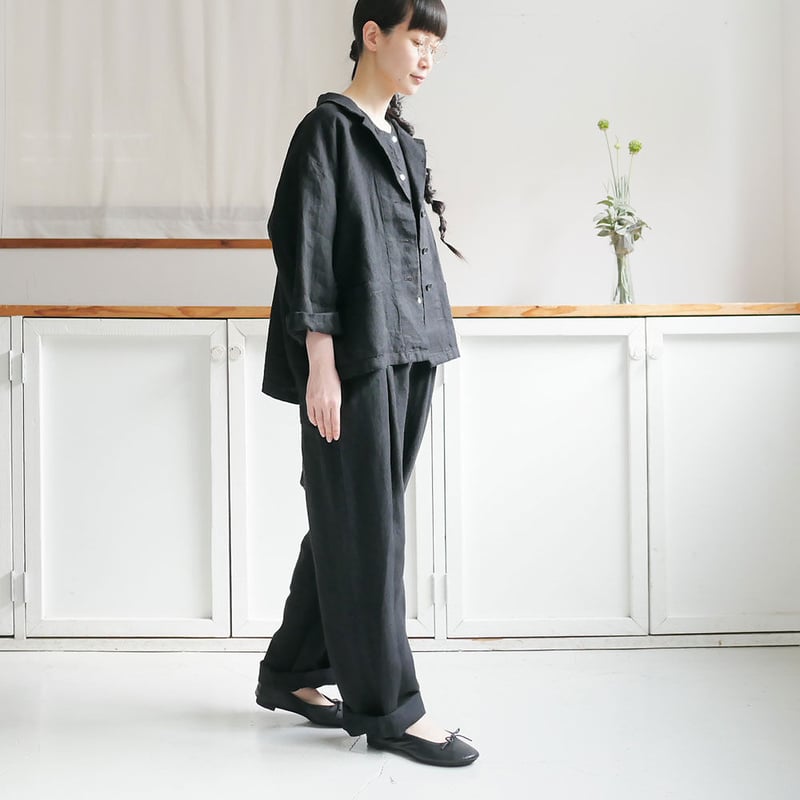 Si-Si-Si comfort｜スースースーコンフォート ｜ヘヴィリネンVネック
