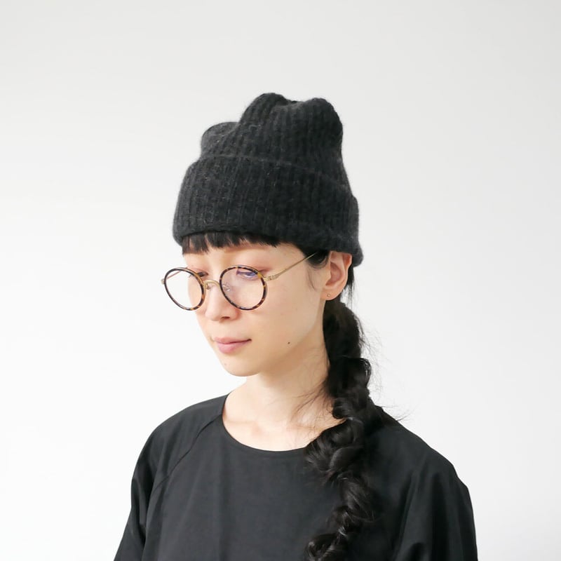 mature ha.｜マチュアーハ ｜pleats knit cap｜プリーツニット