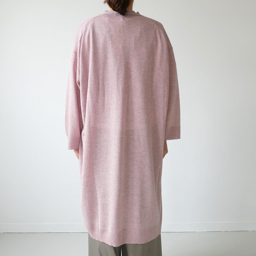 SACRA  ロング カーディガン SACRA｜ サクラ ｜ MIX COLOR YARN ロングカーディガン｜RED｜1182