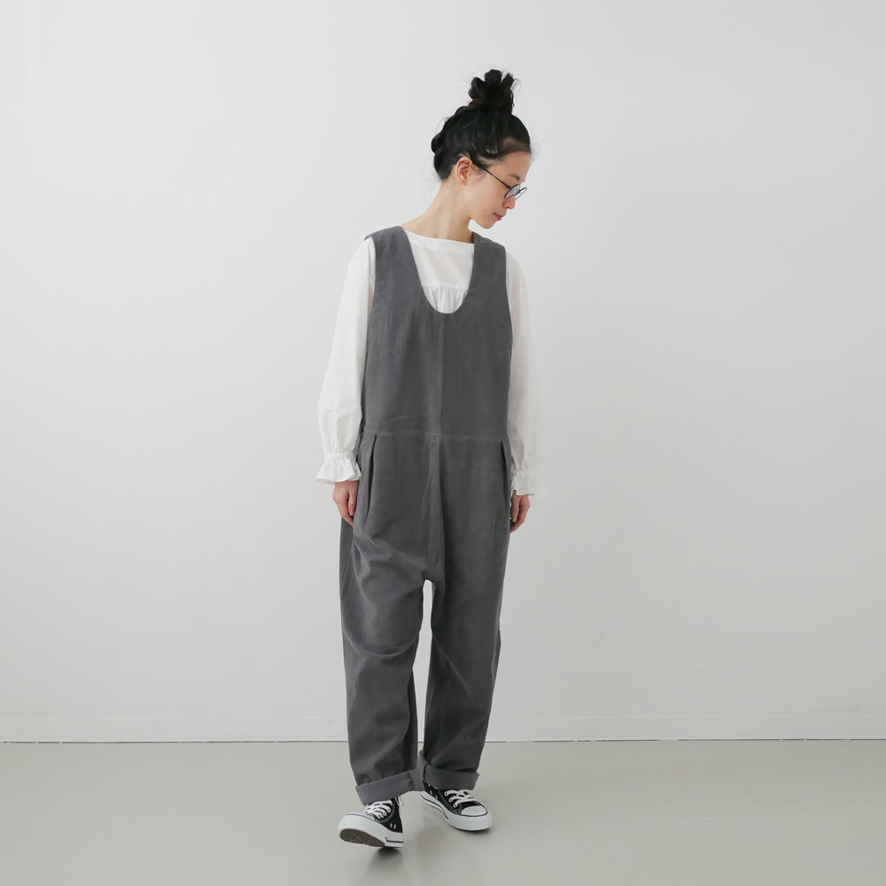 専用スースースーコンフォート　サロペット　リネン　グレー Si-Si-Si comfort｜スースースーコンフォート｜COVER ALLS